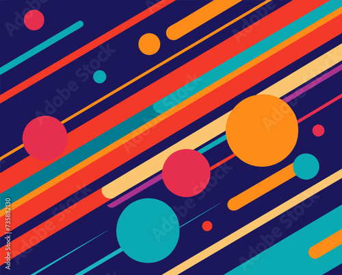 abstract background geometric futuristic colorful beautiful amazing unreal bright figurative