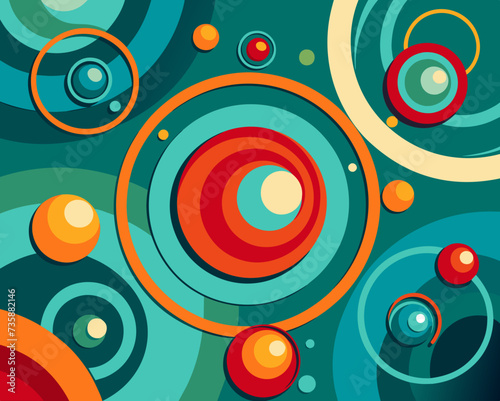 abstract background geometric futuristic colorful beautiful amazing unreal bright figurative