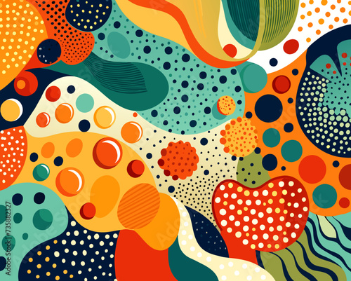 abstract background geometric futuristic colorful beautiful amazing unreal bright figurative