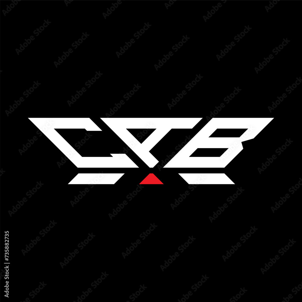 CAB letter logo vector design, CAB simple and modern logo. CAB luxurious alphabet design CAB letter logo vector design, CAB simple and modern logo. CAB luxurious alphabet design