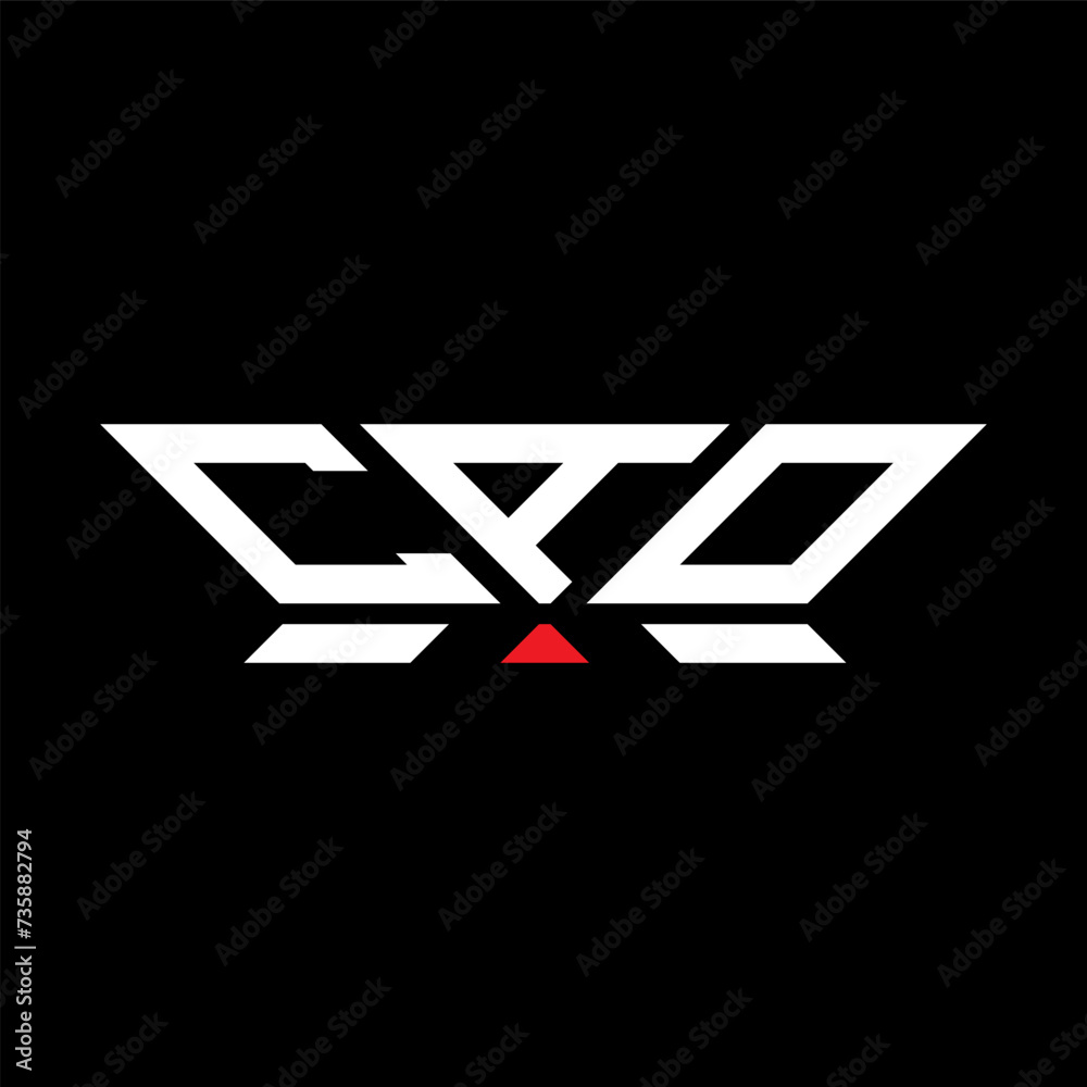 CAD letter logo vector design, CAD simple and modern logo. CAD luxurious alphabet design  