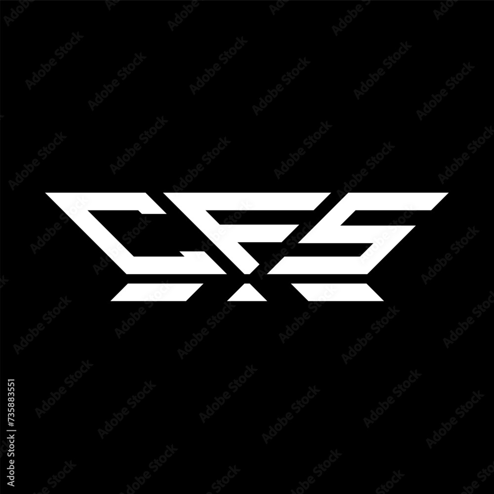 CFS letter logo vector design, CFS simple and modern logo. CFS luxurious alphabet design CFS letter logo vector design, CFS simple and modern logo. CFS luxurious alphabet design