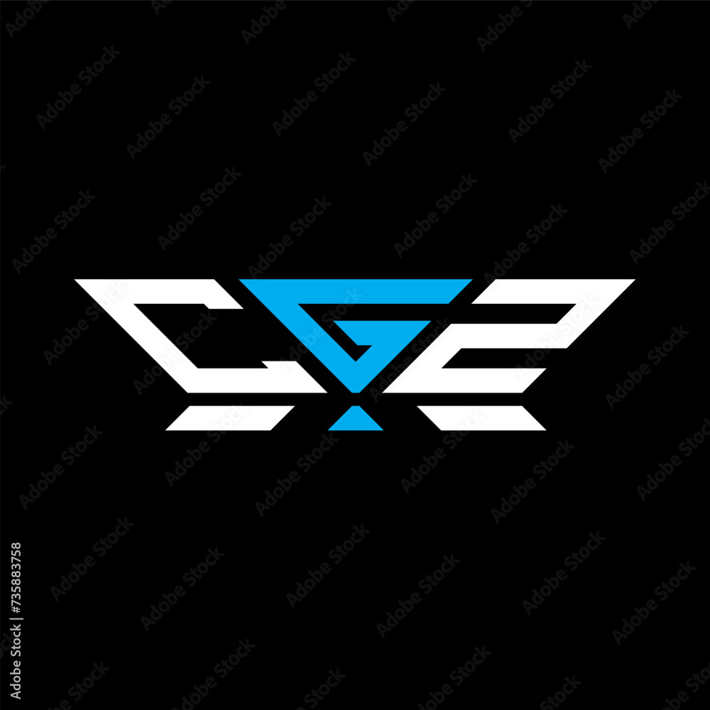 CGZ letter logo vector design, CGZ simple and modern logo. CGZ luxurious alphabet design CGZ letter logo vector design, CGZ simple and modern logo. CGZ luxurious alphabet design
