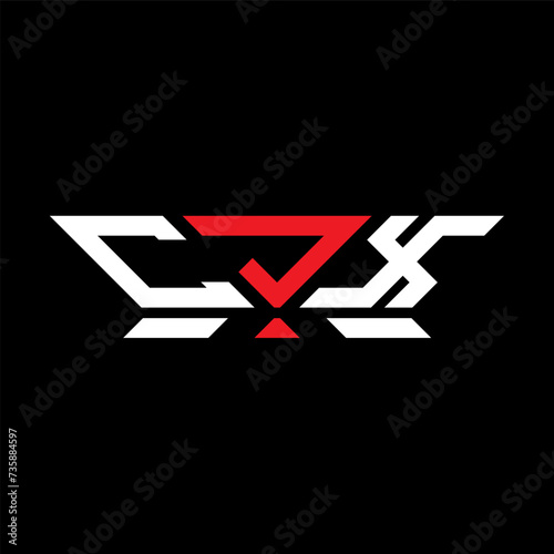 CJX letter logo vector design, CJX simple and modern logo. CJX luxurious alphabet design  