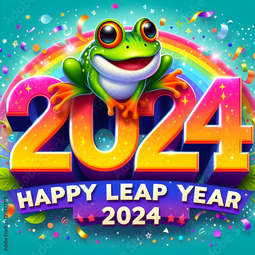 Happy Leap Year 2024 photo