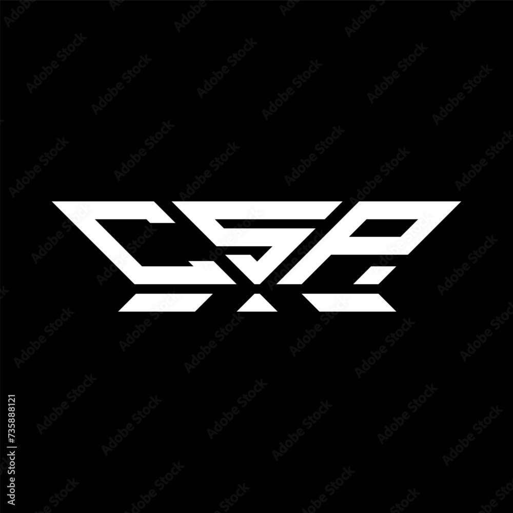 CSP letter logo vector design, CSP simple and modern logo. CSP luxurious alphabet design CSP letter logo vector design, CSP simple and modern logo. CSP luxurious alphabet design
