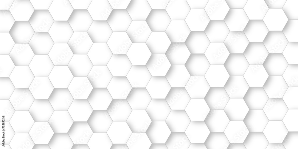 seamless pattern with hexagons. abstract hexagon shapes. white hexagon geometric texture. seamless pattern with hexagons. abstract hexagon shapes. white hexagon geometric texture.