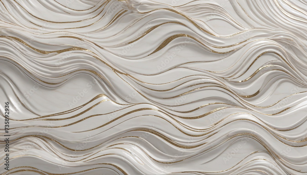 Fototapeta premium 3d decorative background texture pattern, interior mural wallpaper.