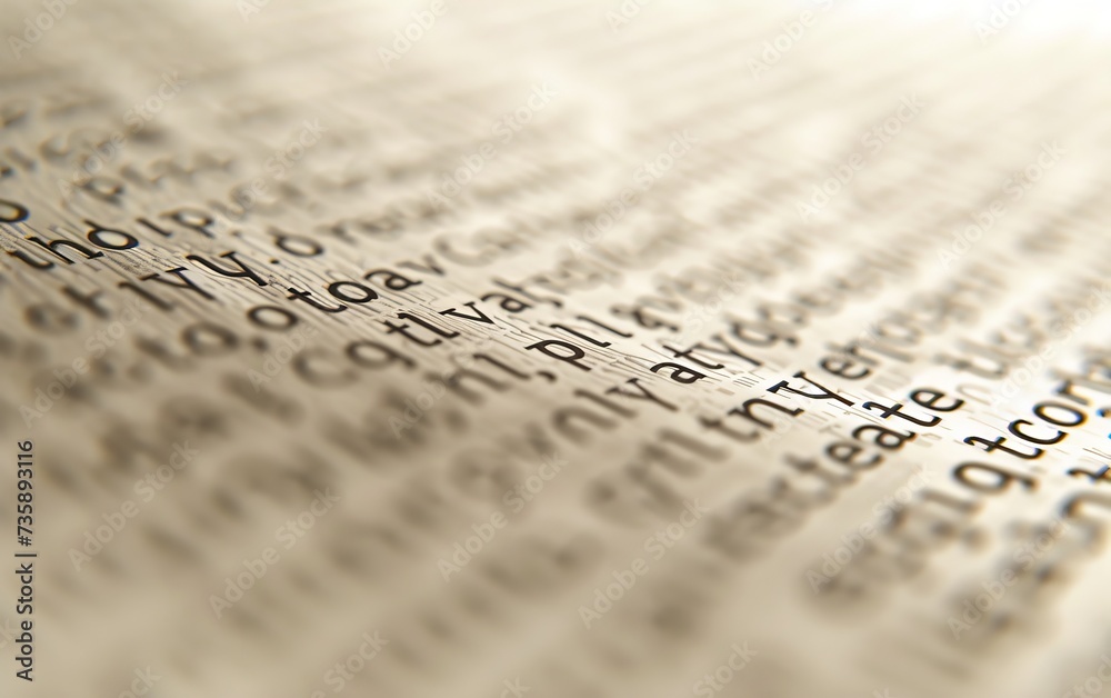 Encrypted Code. A close-up on seemingly random alphanumeric characters with ample space for text Encrypted Code. A close-up on seemingly random alphanumeric characters with ample space for text