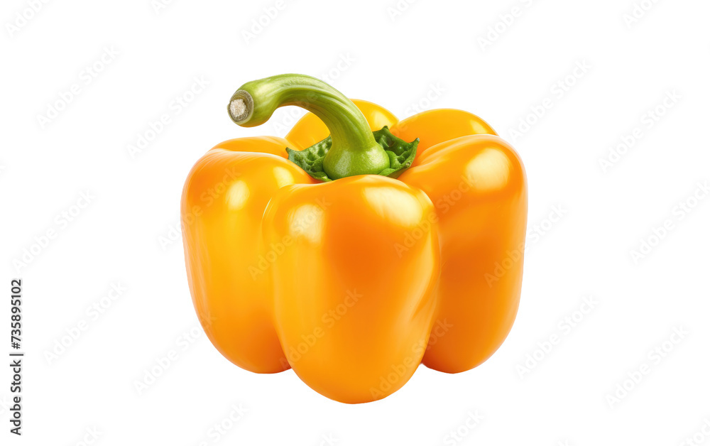 Orange Pepper. A group of vibrant orange peppers arranged neatly on a plain white background. Orange Pepper. A group of vibrant orange peppers arranged neatly on a plain white background.
