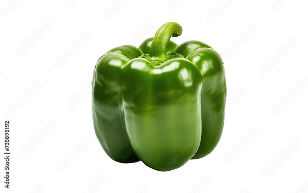 Green Pepper. Two fresh green peppers placed side by side on a clean Transparent background. Green Pepper. Two fresh green peppers placed side by side on a clean Transparent background.