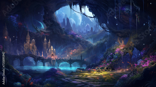 A mystical and enchanting landscape