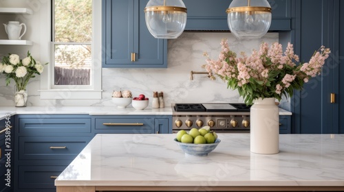 coastal interior design concept dining natural material cosy comfort Woven pendant lights bring a modern coastal feeling to this light and airy kitchen The stylish counter stools are a favorite theme