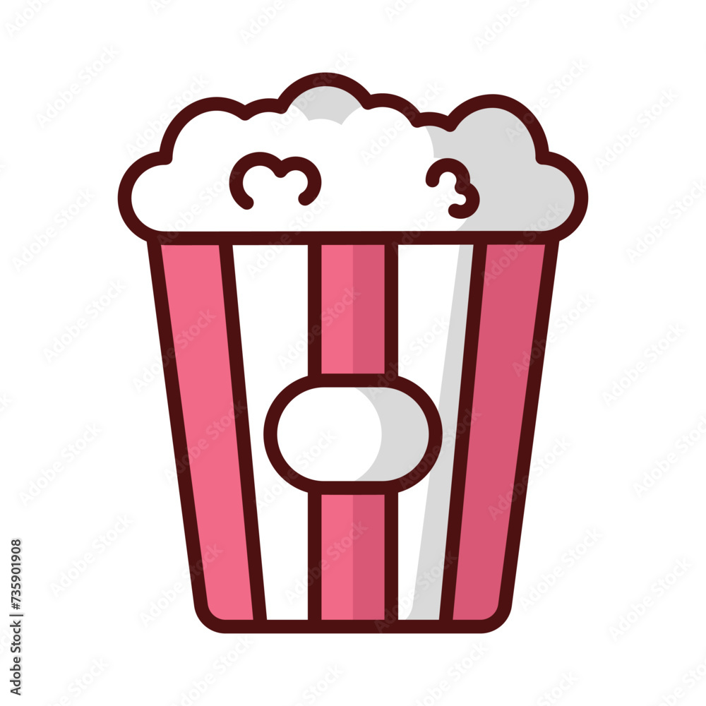 Pop Cron Icon vector. Stock illustration.