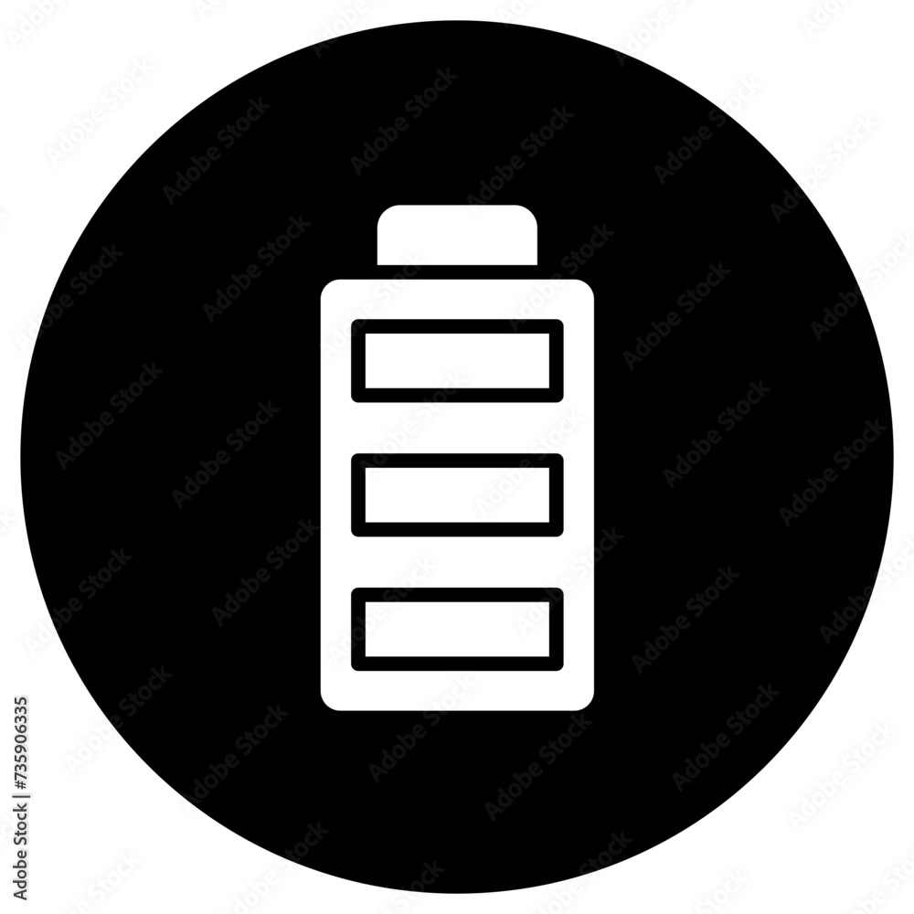 Battery Vector Icon Design Illustration Battery Vector Icon Design Illustration