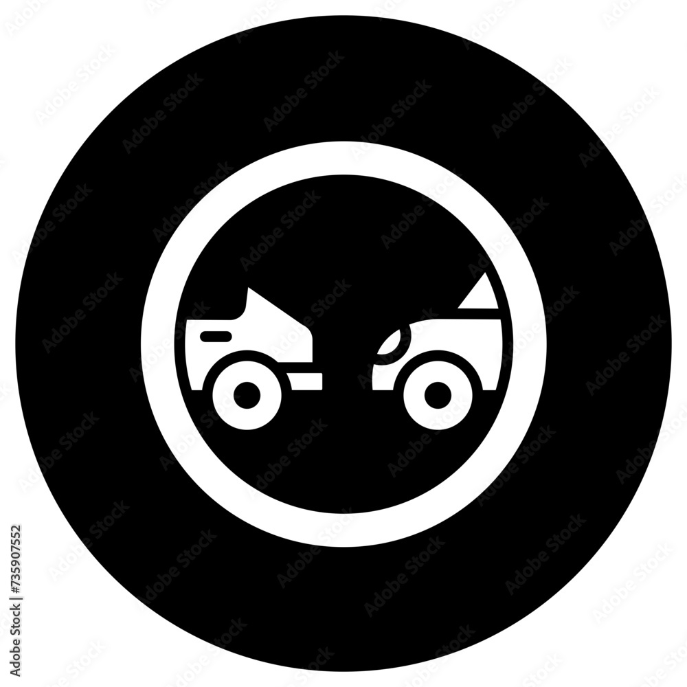 Distance Vector Icon Design Illustration Distance Vector Icon Design Illustration