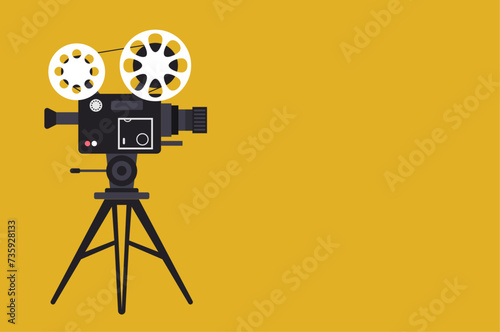 PROYECTOR VINTAJE ANTIGUO DE CINTA
