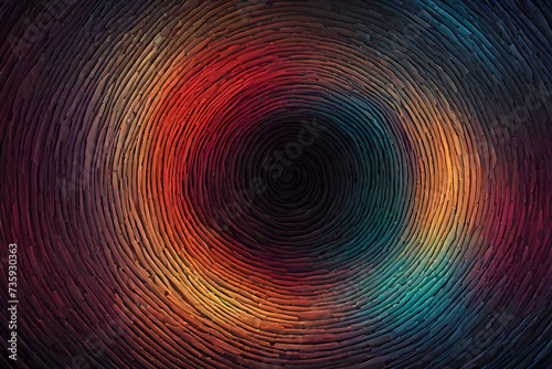 Colorful Landscape Abstract Background 