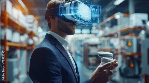 Engineer use augmented mixed virtual reality to education and training, repairs and maintenance, sales, product and site design. Generative AI.