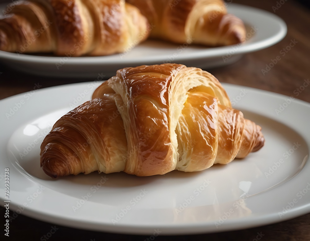 freshly baked croissants freshly baked croissants