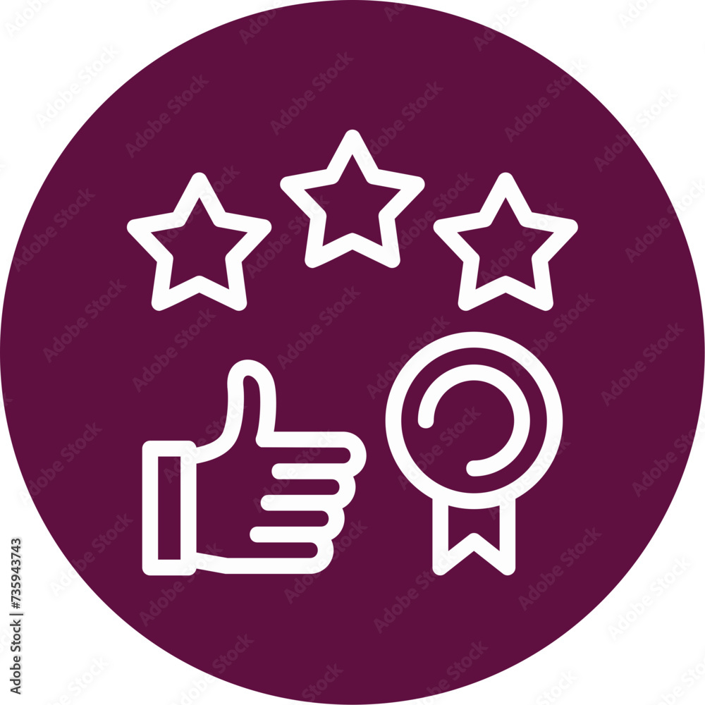 Thumbs up indicating success Icon Thumbs up indicating success Icon
