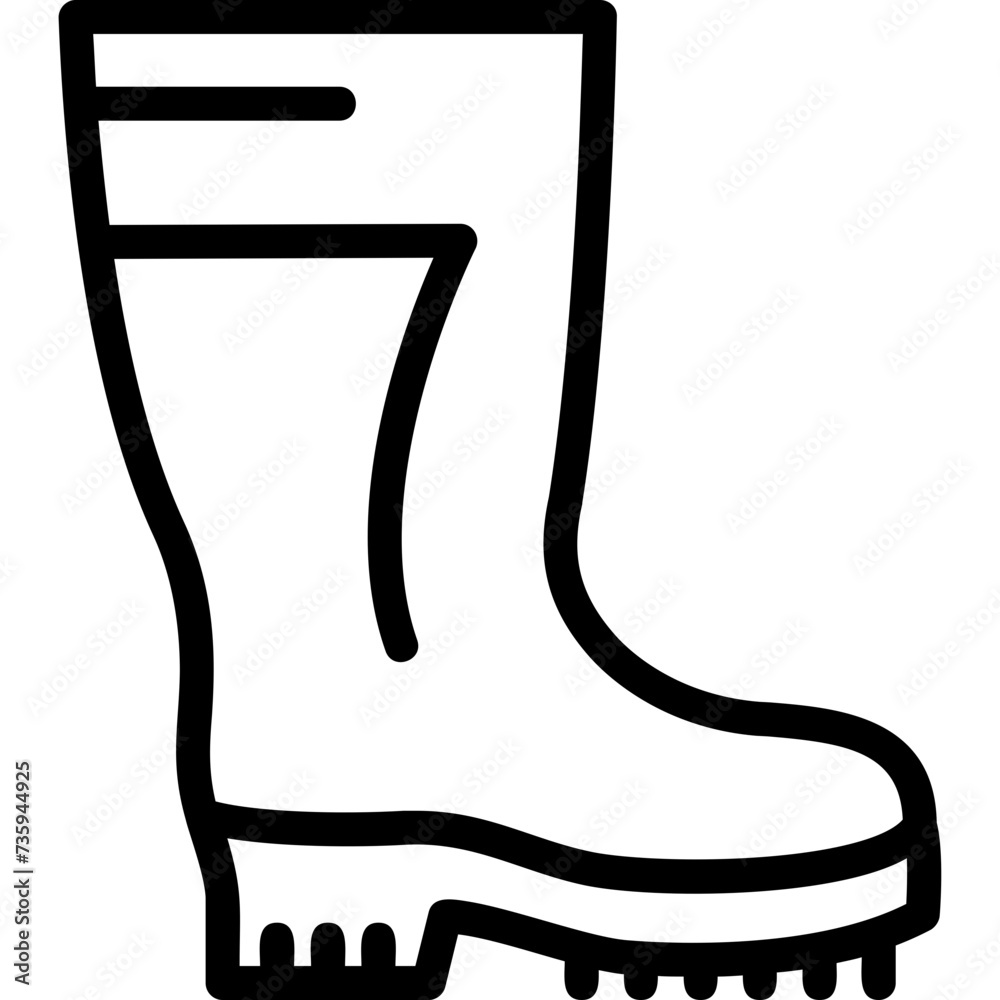 Safety Boot Icon Safety Boot Icon