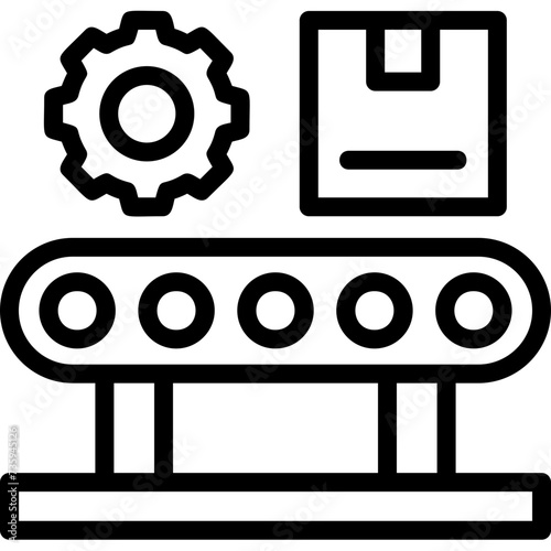 Assembly Line Icon