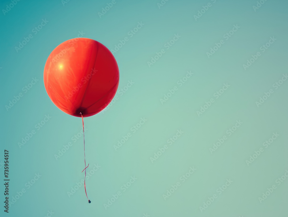 Obraz premium red balloon