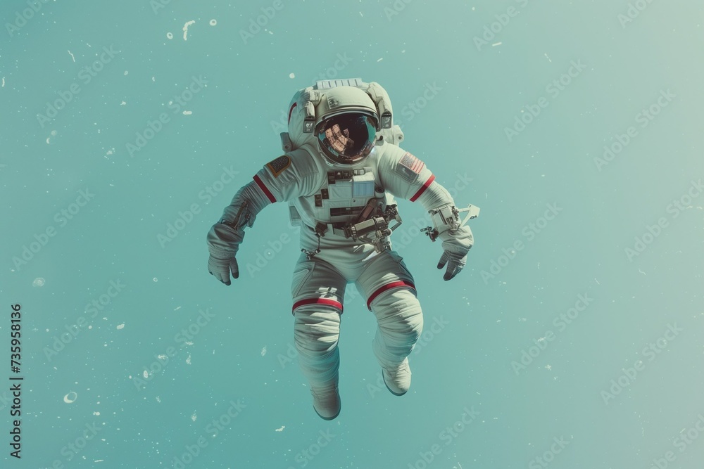 Fototapeta premium astronaut in space