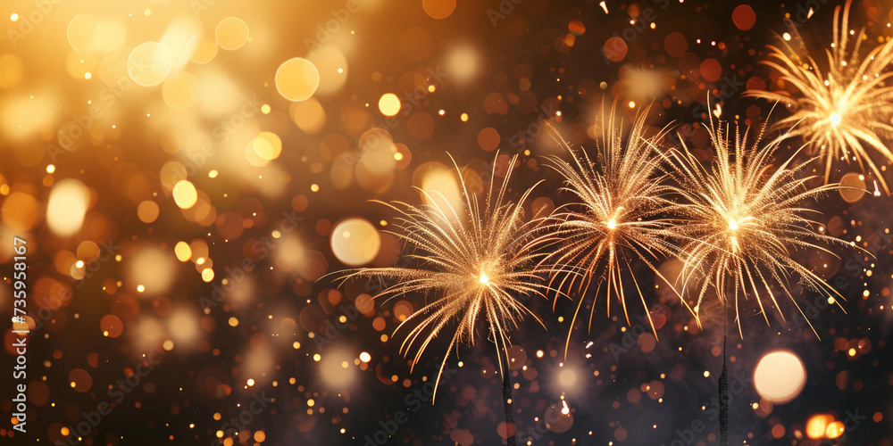 fireworks in the night sky fireworks in the night sky