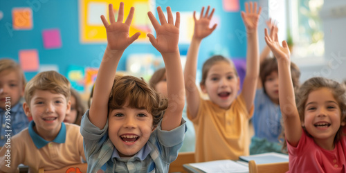 Eager Minds: A Captivating Classroom Moment