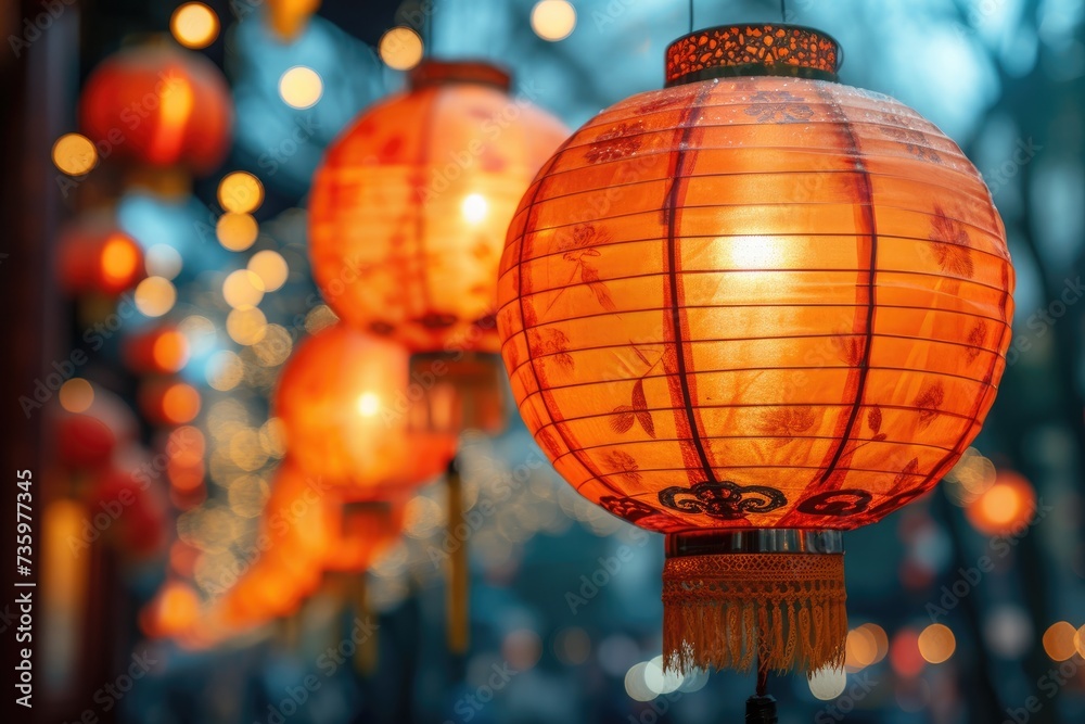 Obraz premium chinese spring festival atmosphere professional photography