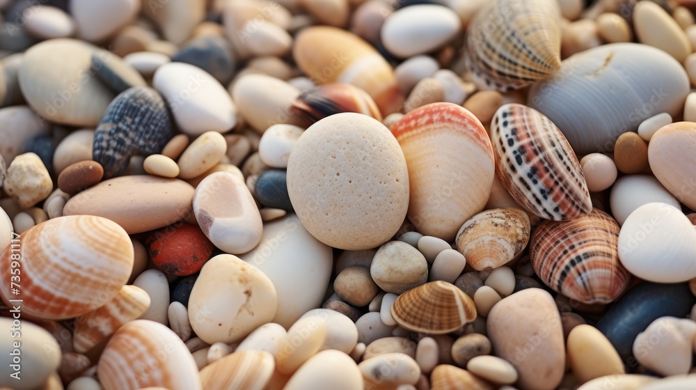 interesting coral pebble pattern