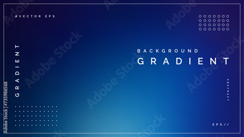 Dark Blue Abstract Background Vector Template photo