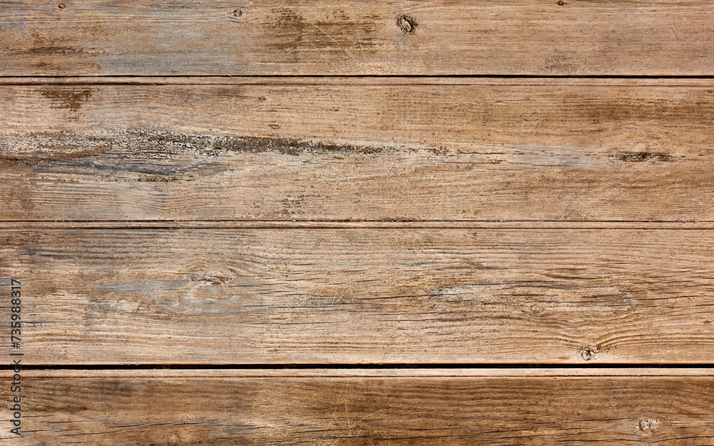Fototapeta premium Wood Background Texture, Old grunge brown textured wooden background , The surface of the old brown wood
