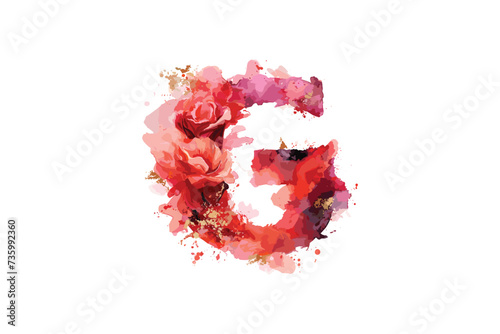 watercolor a to z letter alphabet