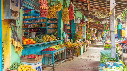 stall at the market