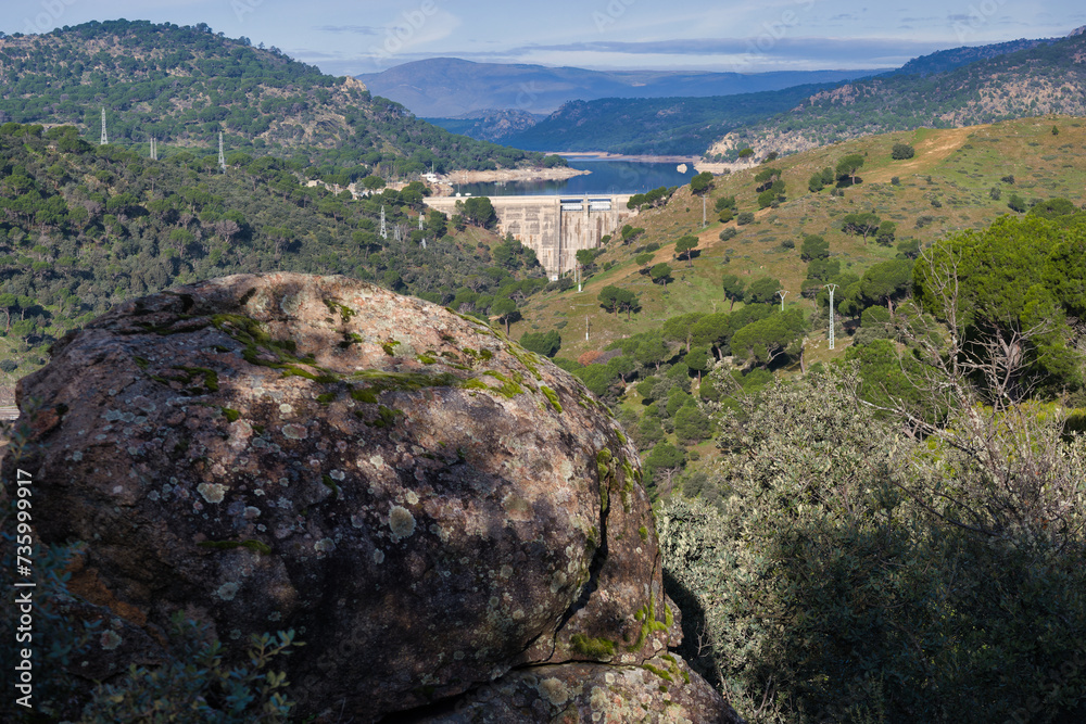 landscape, river, mountains, view, plants, nature, huspania, spr landscape, river, mountains, view, plants, nature, huspania, spr