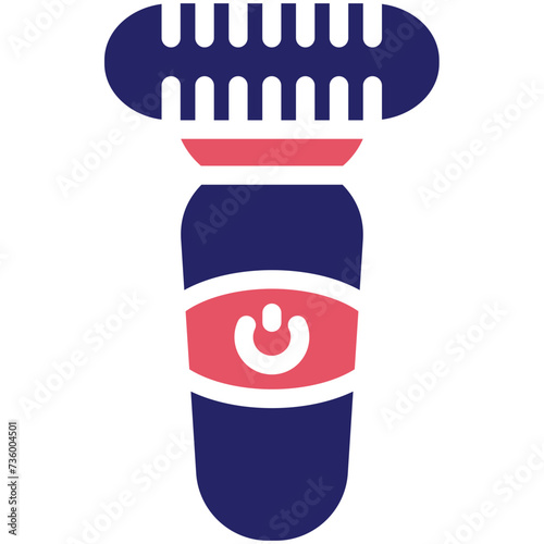 Epilator vector icon illustration of Spa iconset.