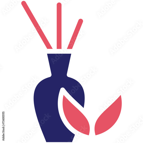 Aroma vector icon illustration of Spa iconset.