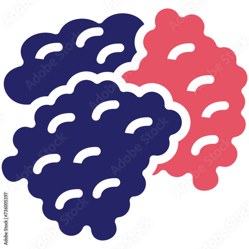 Smoke vector icon illustration of Pollution iconset.