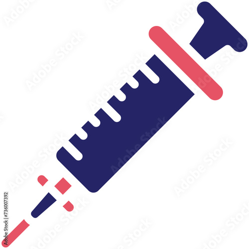 Injections vector icon illustration of Health Checkup iconset.