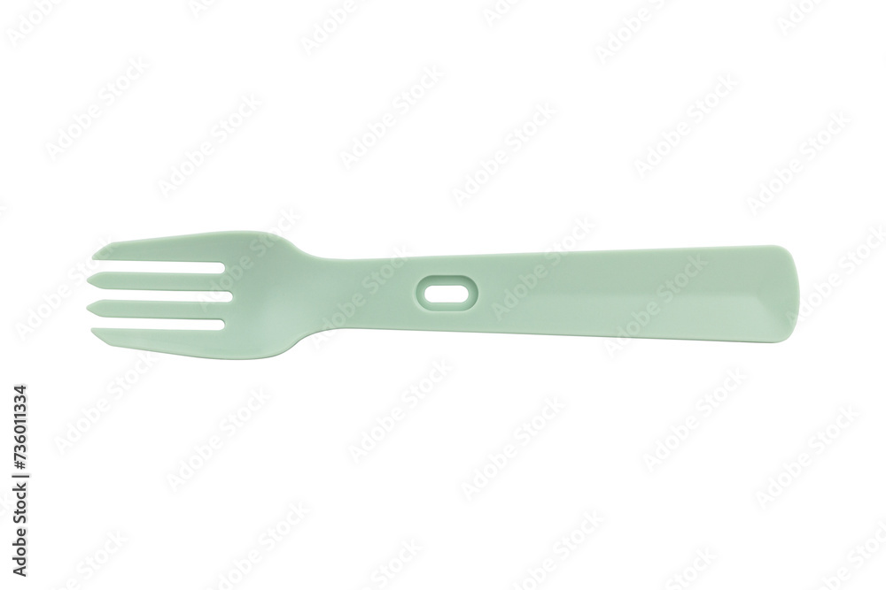 reusable plastic fork isolated from background reusable plastic fork isolated from background