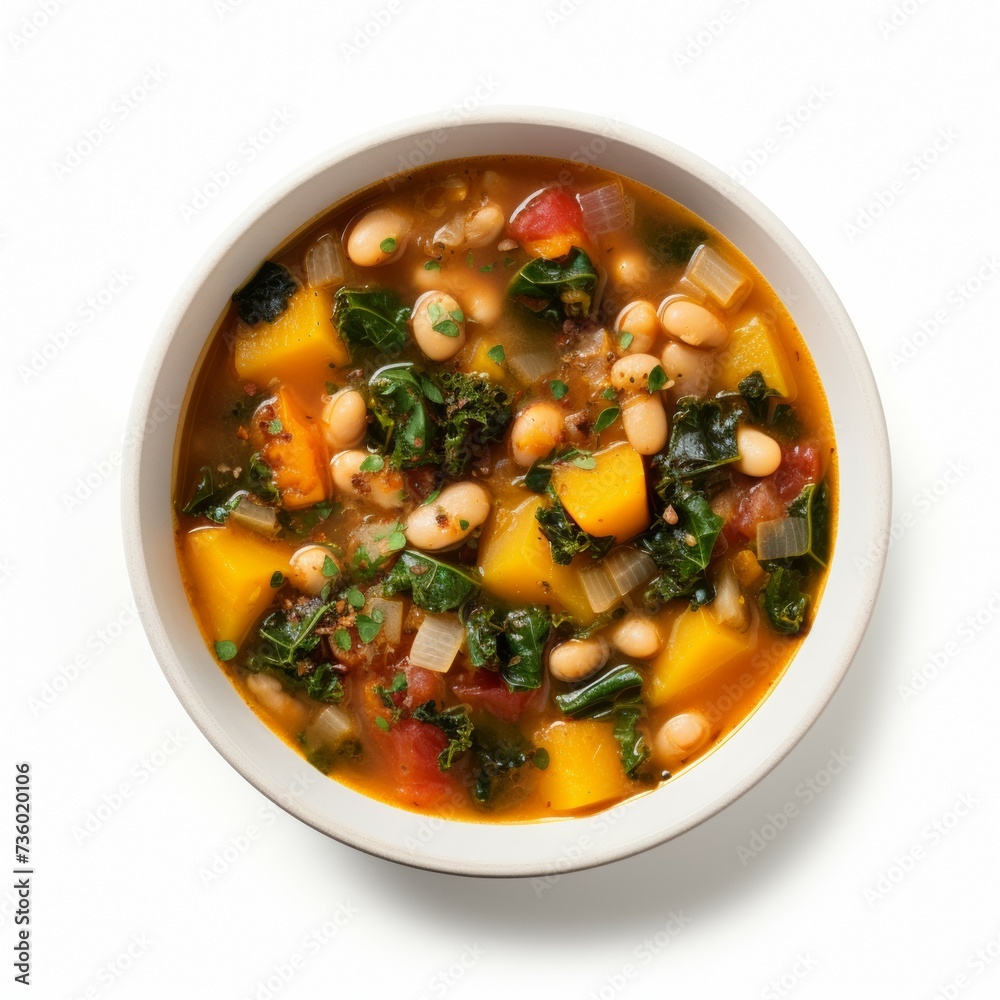 Ribollita soup closeup Ribollita soup closeup