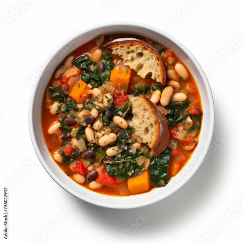 Ribollita soup closeup