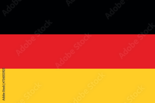 vector image of the Germany flag eps 10