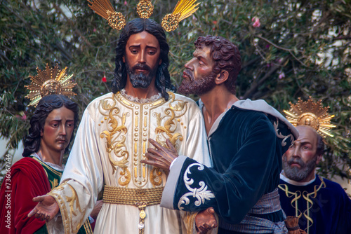 Hermandad del beso de Judas, semana santa de Sevilla	 photo