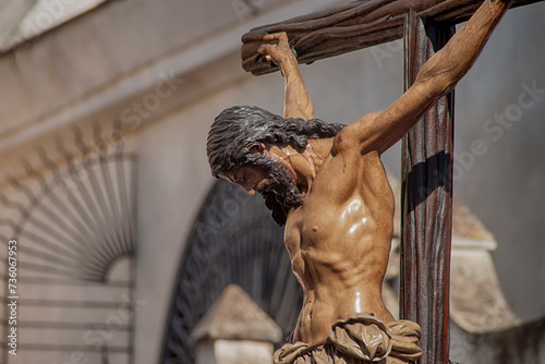 Photos crucificado de la hermandad de los estudiantes llamado cristo de la buena muerte
