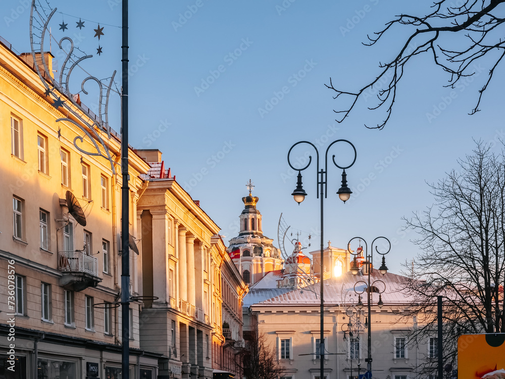 Architecture of Vilnius Old Town