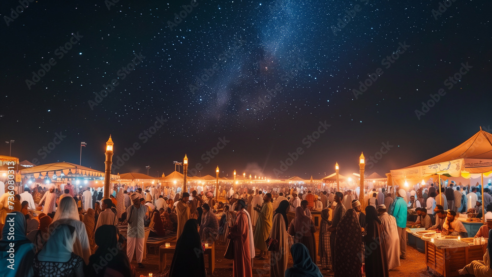 Starry Splendor: A Nighttime Festival Celebrating Jannah’s Peace